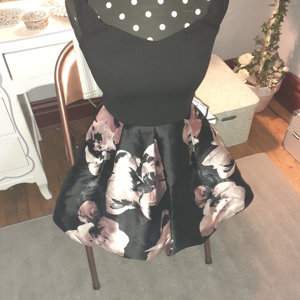 Speechless Semi Formal Mini Dress Floral Size 7